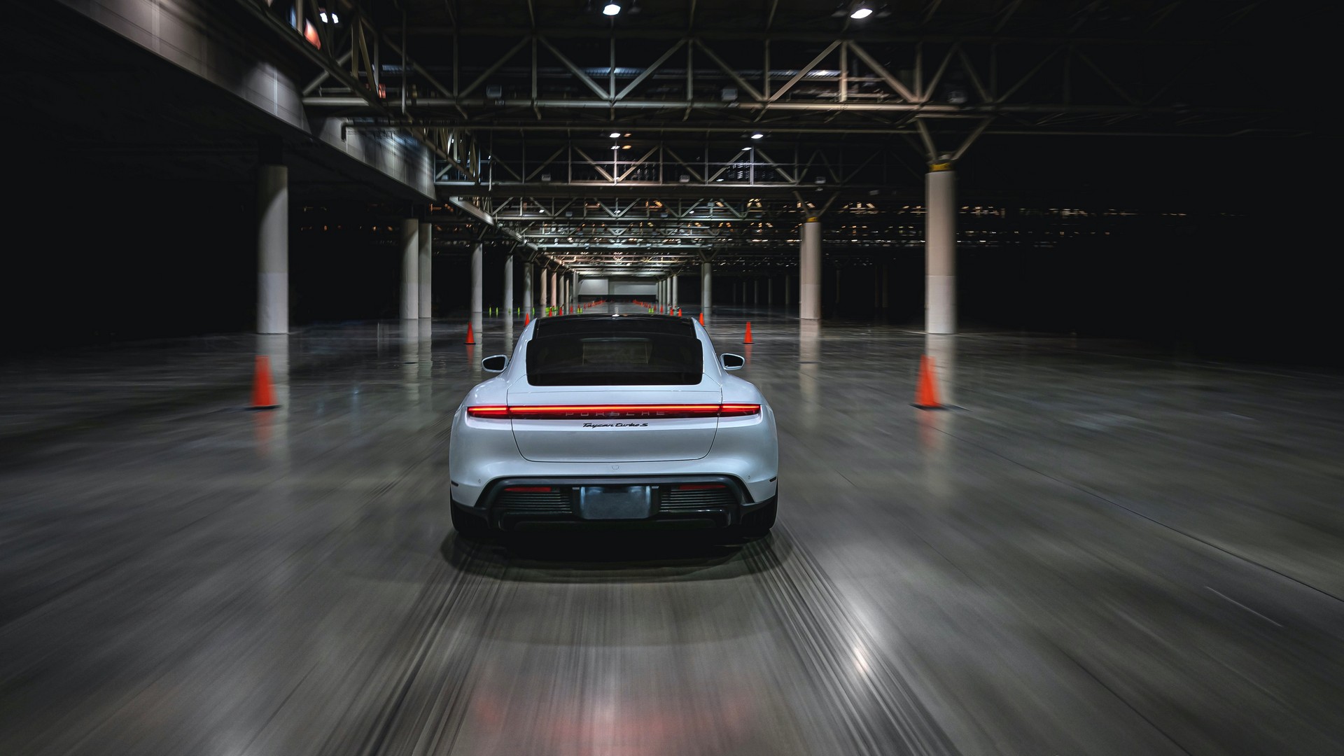 Porsche Taycan Turbo S Sets Record For Being The Fastest Vehicle Indoors
