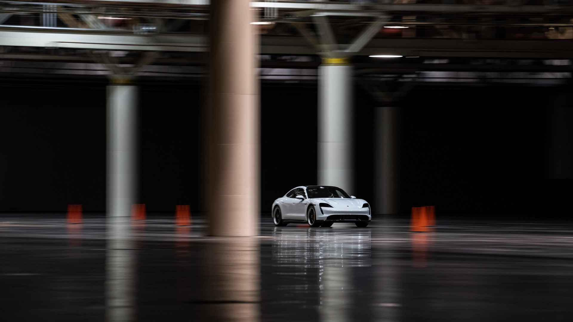 Porsche Taycan Turbo S Sets Record For Being The Fastest Vehicle Indoors