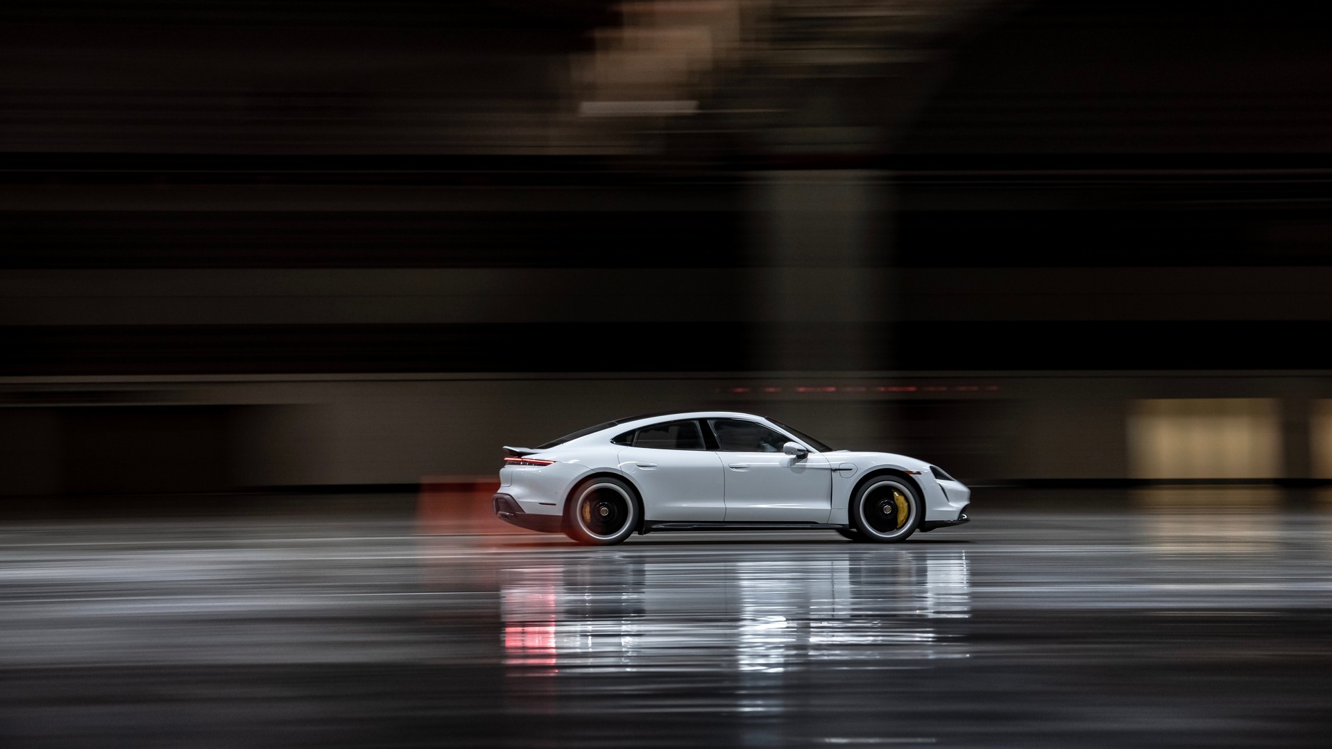 Porsche Taycan Turbo S Sets Record For Being The Fastest Vehicle Indoors