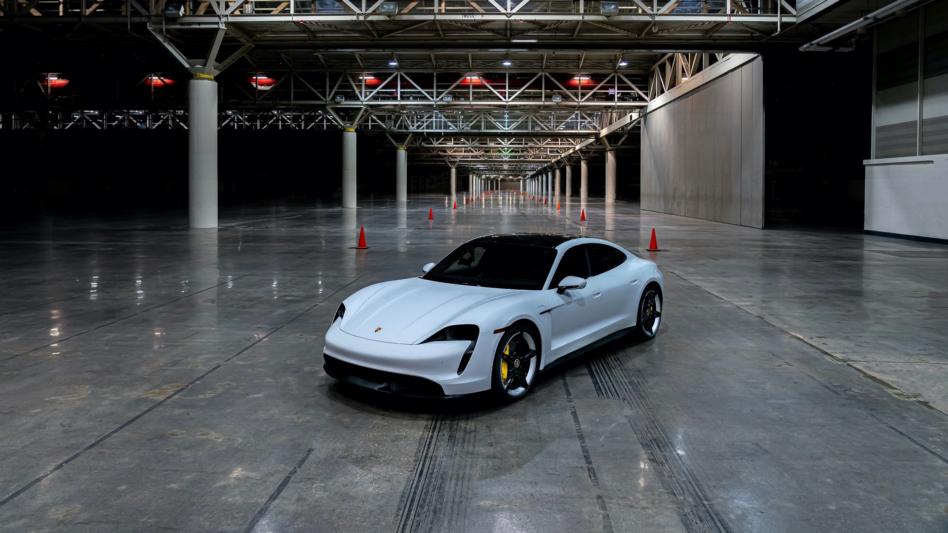 Porsche Taycan Turbo S Sets Record For Being The Fastest Vehicle Indoors