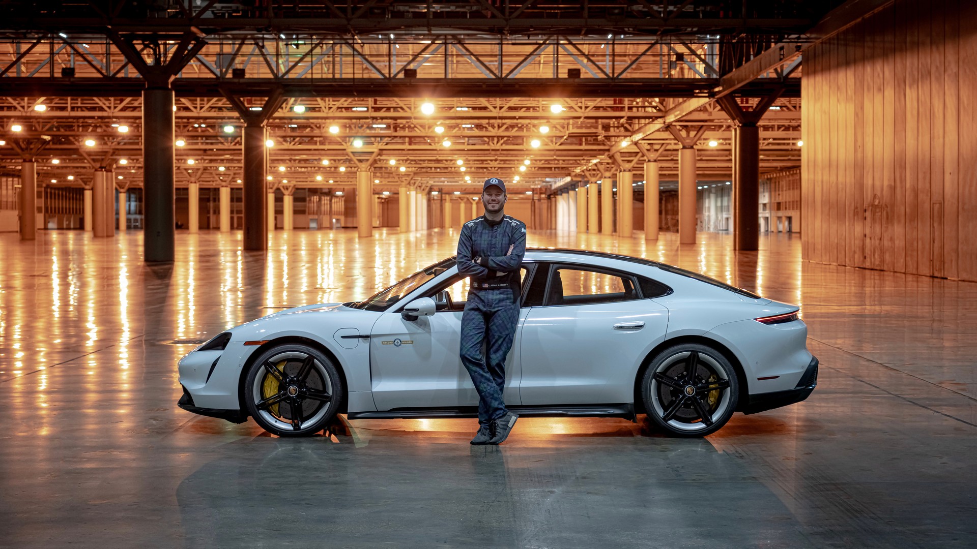 Porsche Taycan Turbo S Sets Record For Being The Fastest Vehicle Indoors