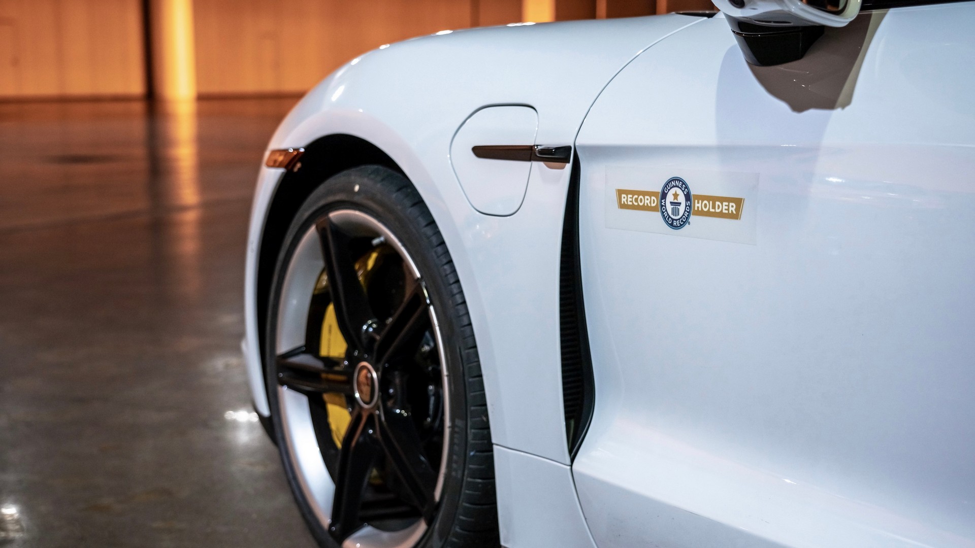 Porsche Taycan Turbo S Sets Record For Being The Fastest Vehicle Indoors