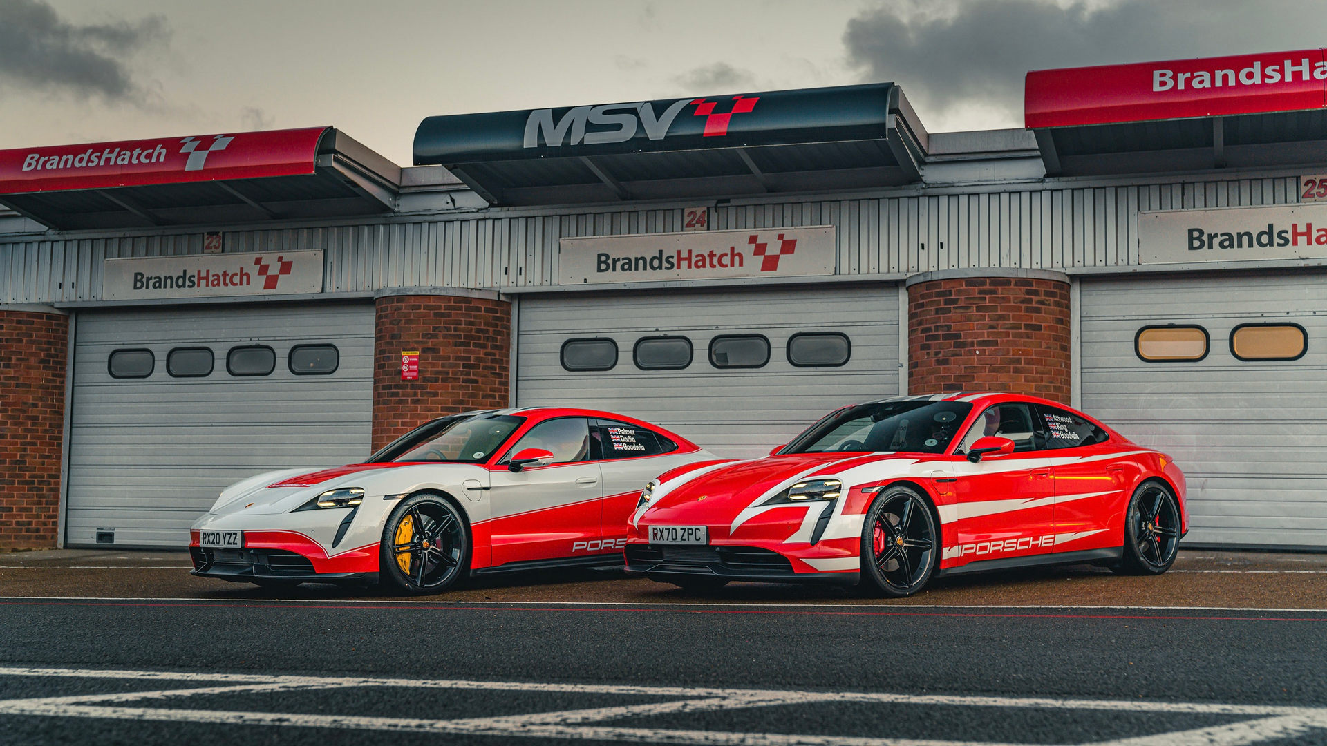 Two Porsche Taycans Set 13 Endurance Records In The UK