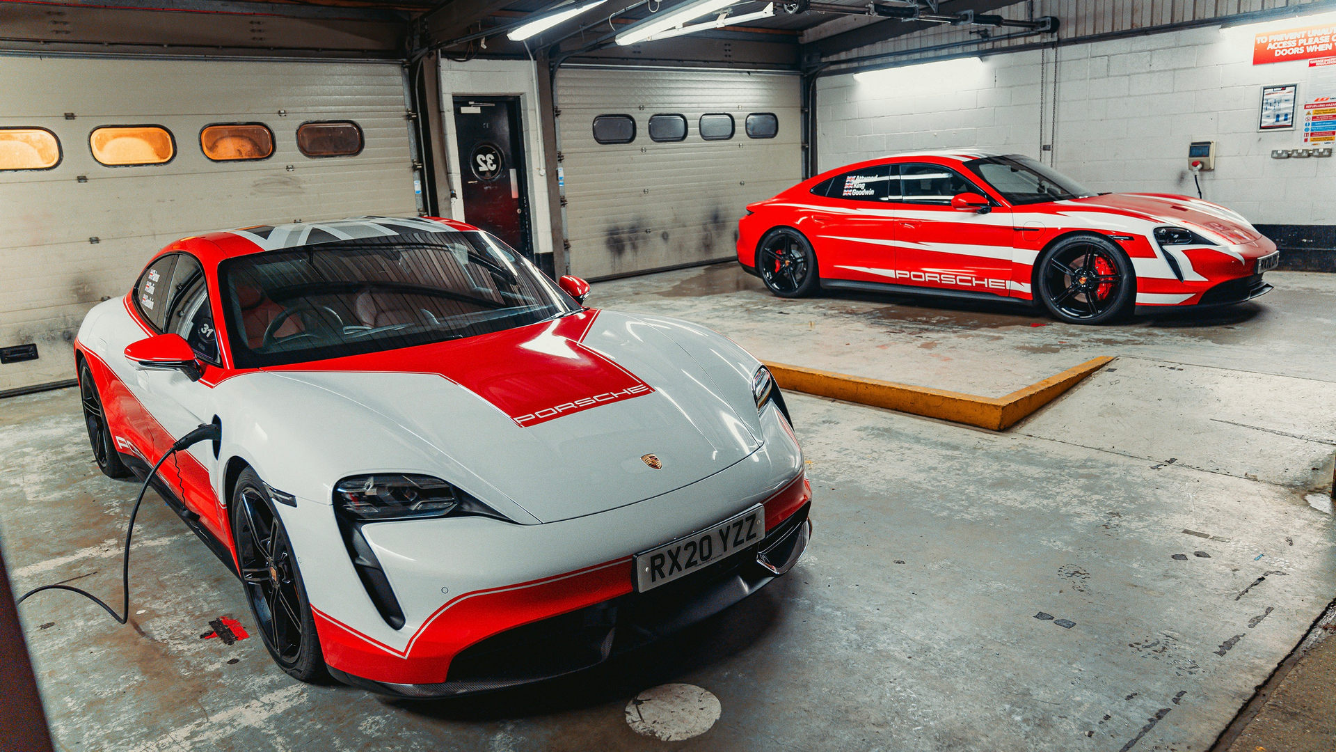 Two Porsche Taycans Set 13 Endurance Records In The UK