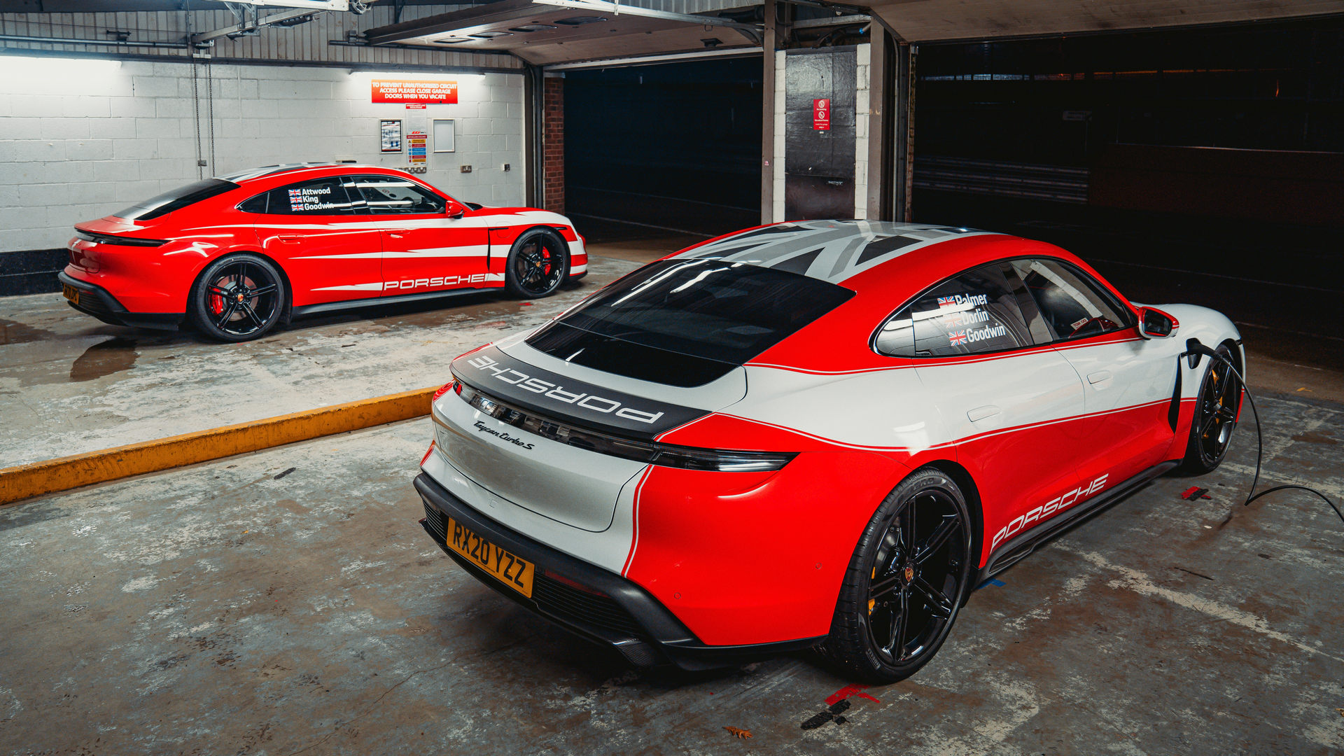 Two Porsche Taycans Set 13 Endurance Records In The UK