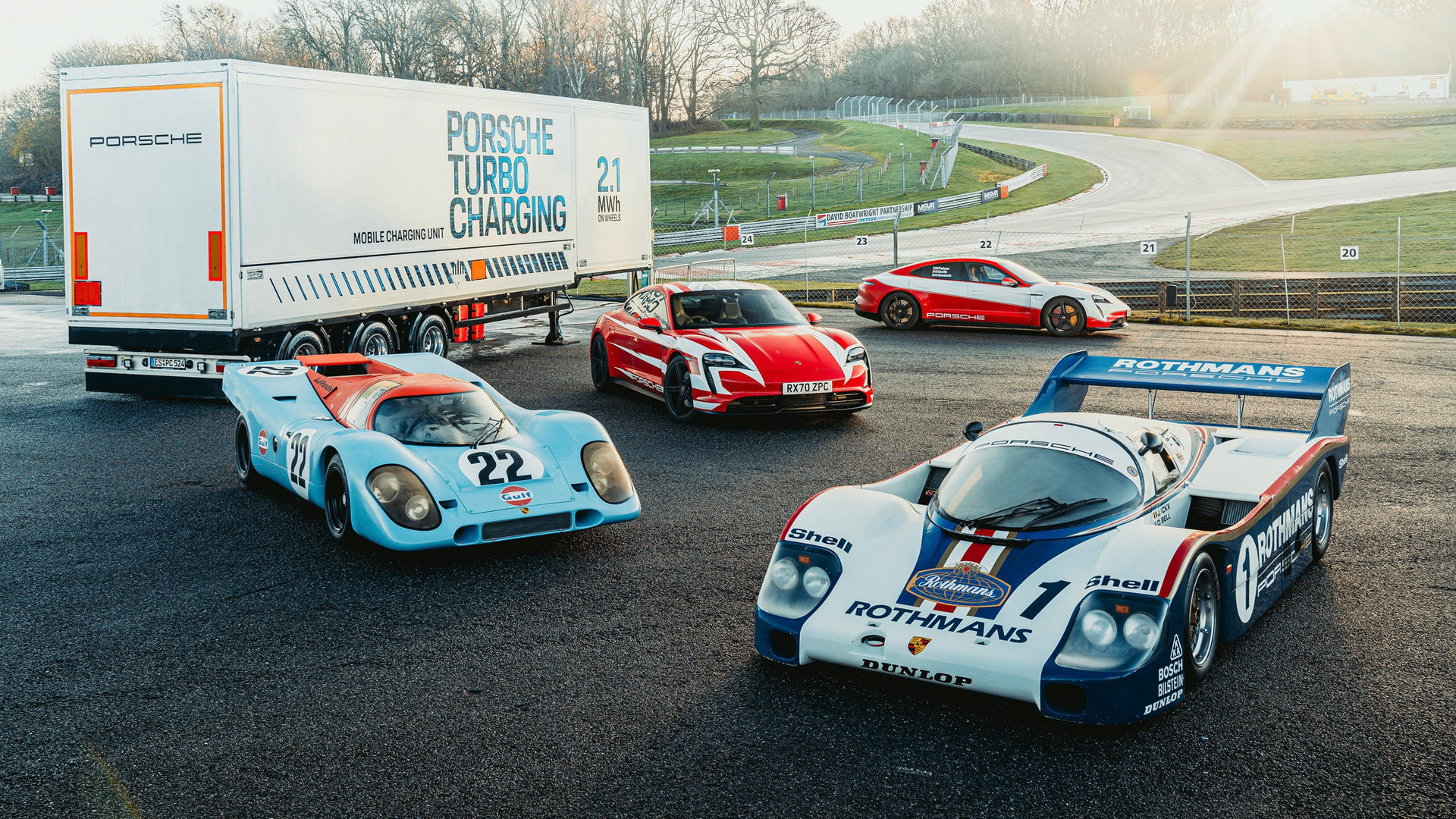 Two Porsche Taycans Set 13 Endurance Records In The UK