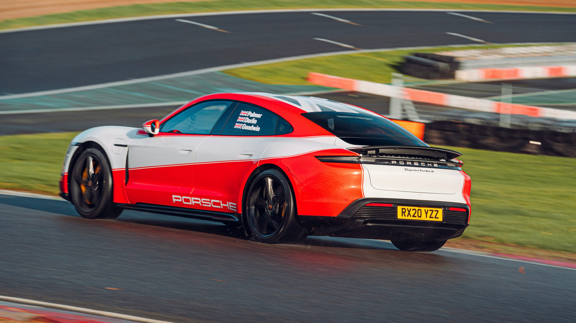 Two Porsche Taycans Set 13 Endurance Records In The UK