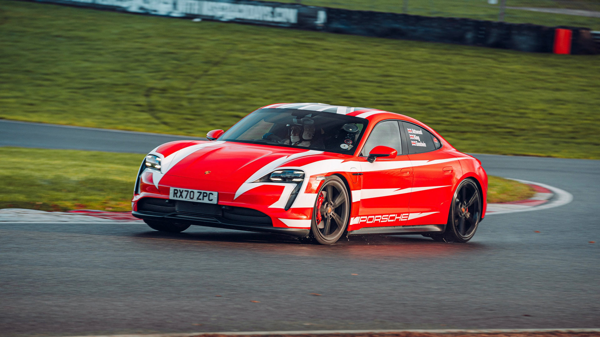 Two Porsche Taycans Set 13 Endurance Records In The UK