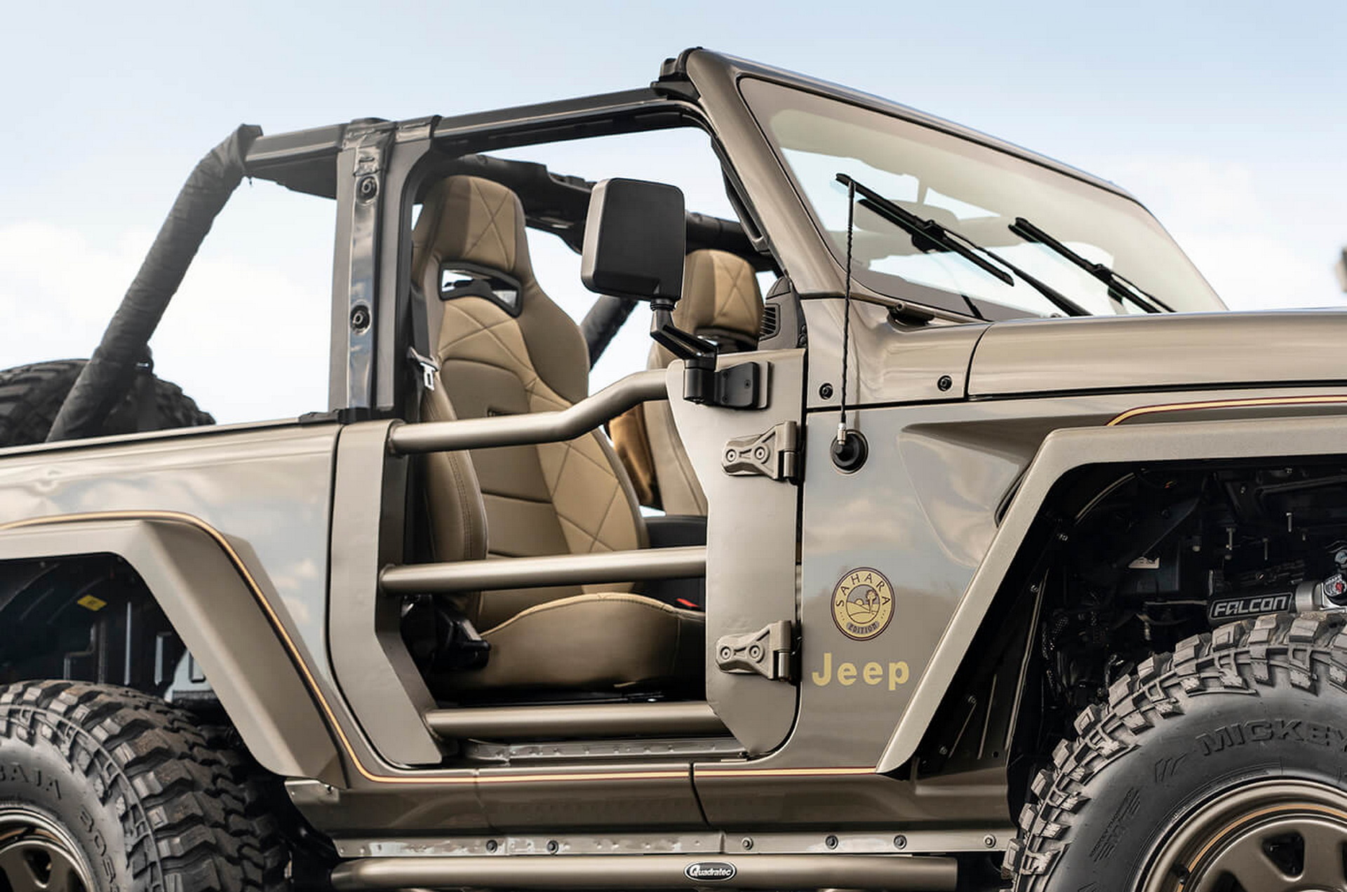 Custom Shop Takes New Jeep Wrangler JL And Gives Its An ’80s / ’90s YJ Retro Facelift