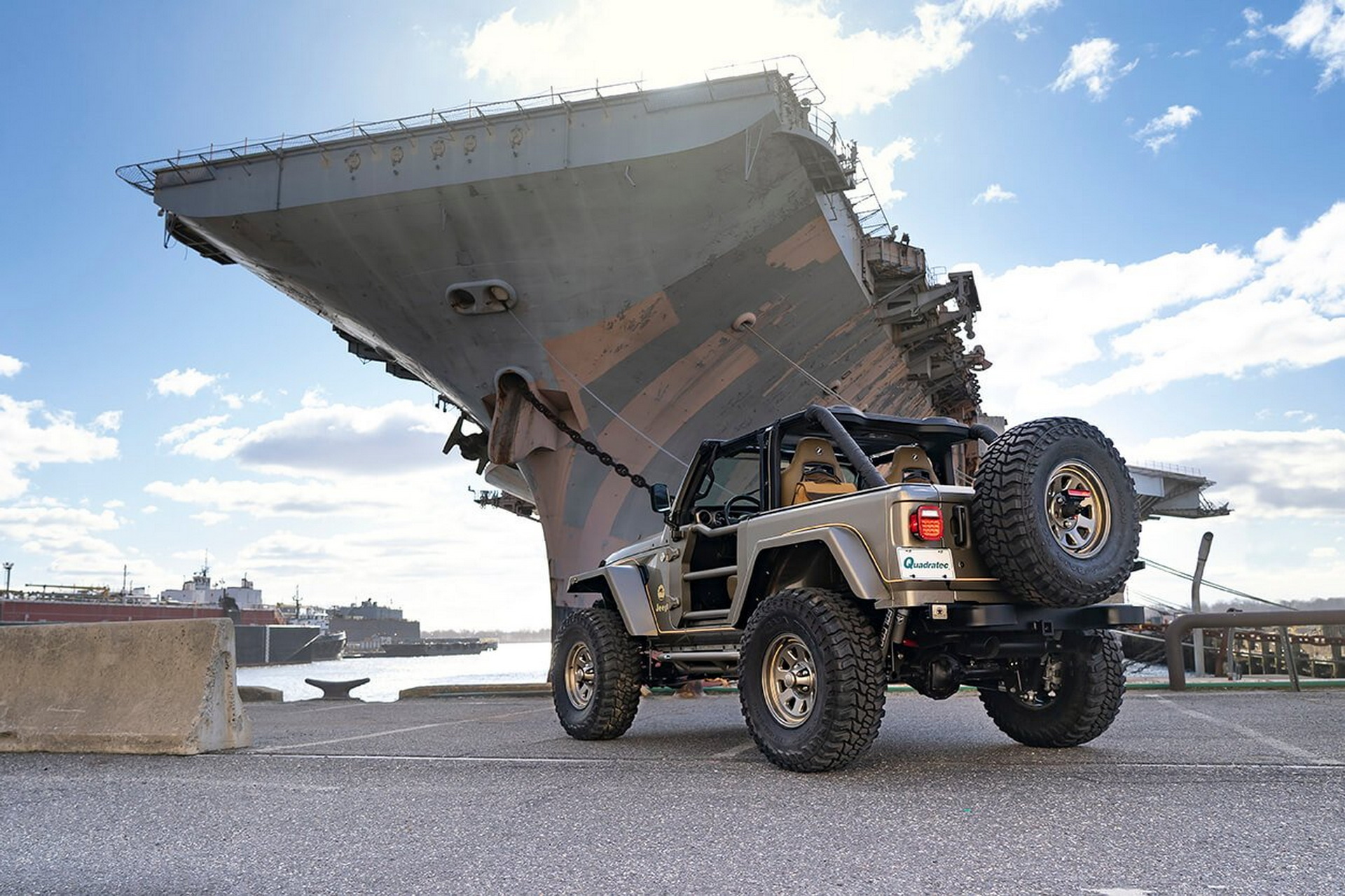 Custom Shop Takes New Jeep Wrangler JL And Gives Its An ’80s / ’90s YJ Retro Facelift