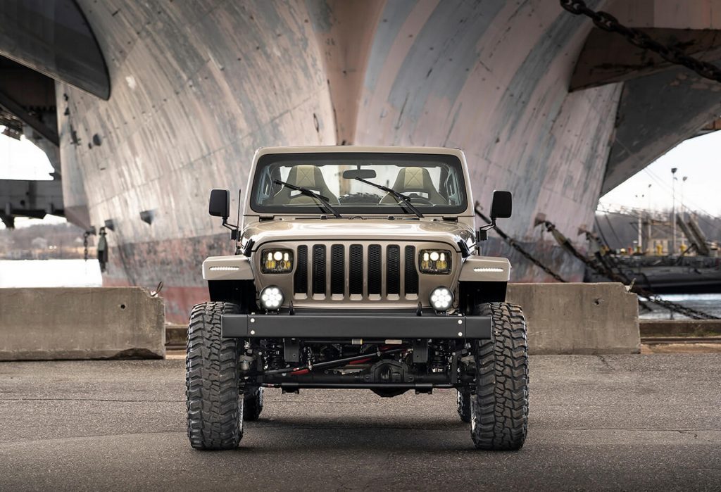 Custom Shop Takes New Jeep Wrangler JL And Gives Its An '80s / '90s YJ  Retro Facelift | Carscoops