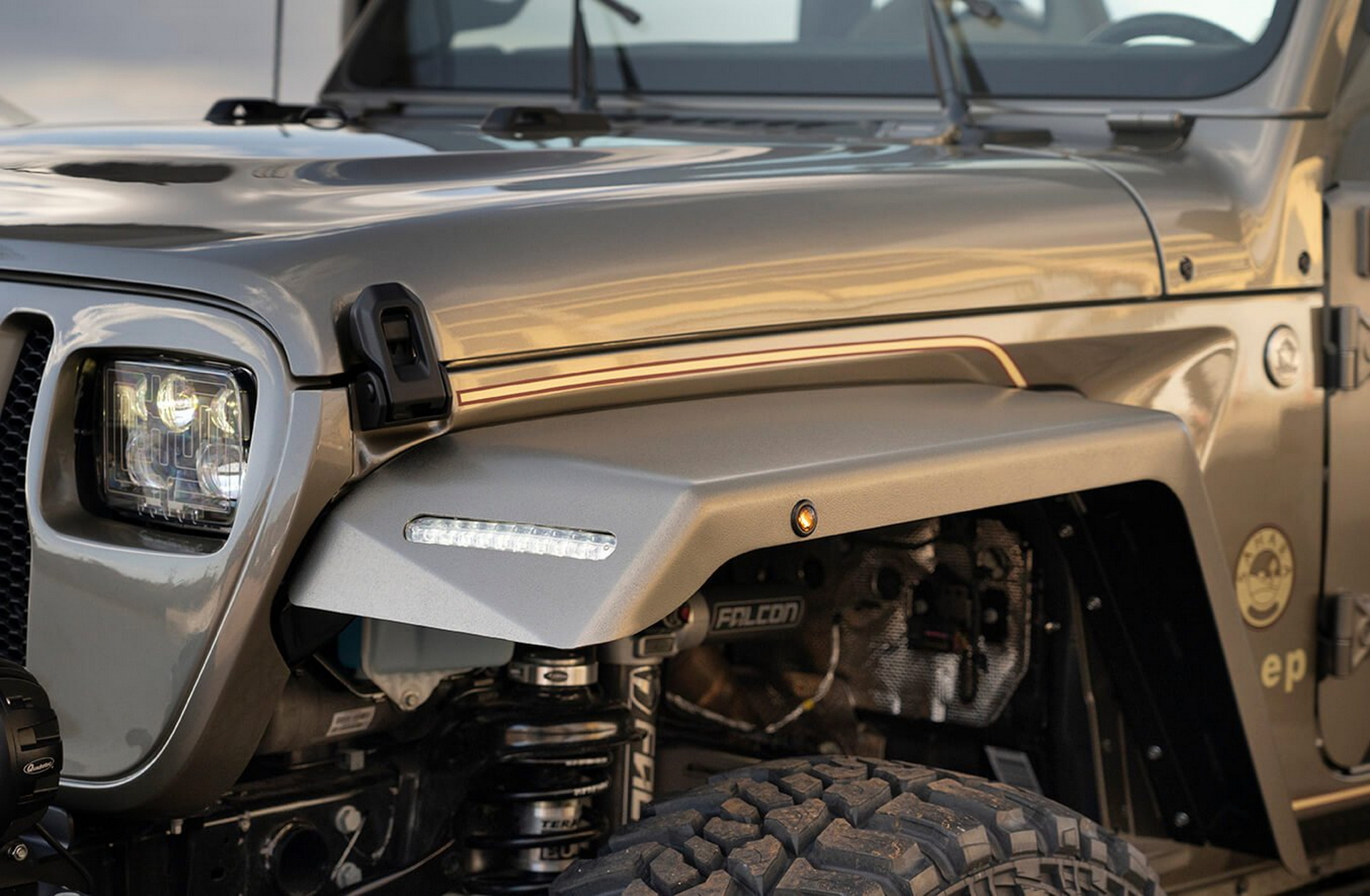 Custom Shop Takes New Jeep Wrangler JL And Gives Its An ’80s / ’90s YJ Retro Facelift