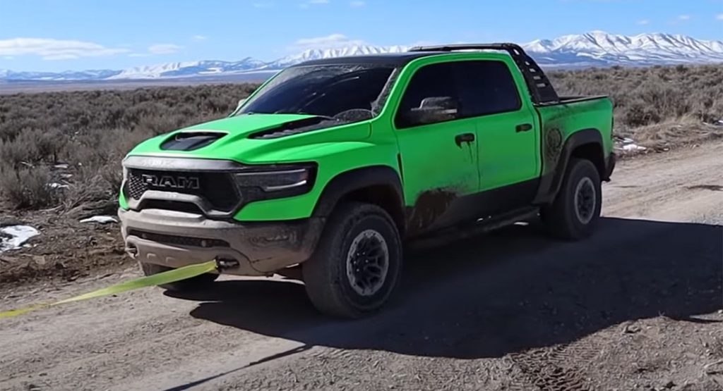  YouTuber’s Ram 1500 TRX Transmission Breaks Down While Off-Roading
