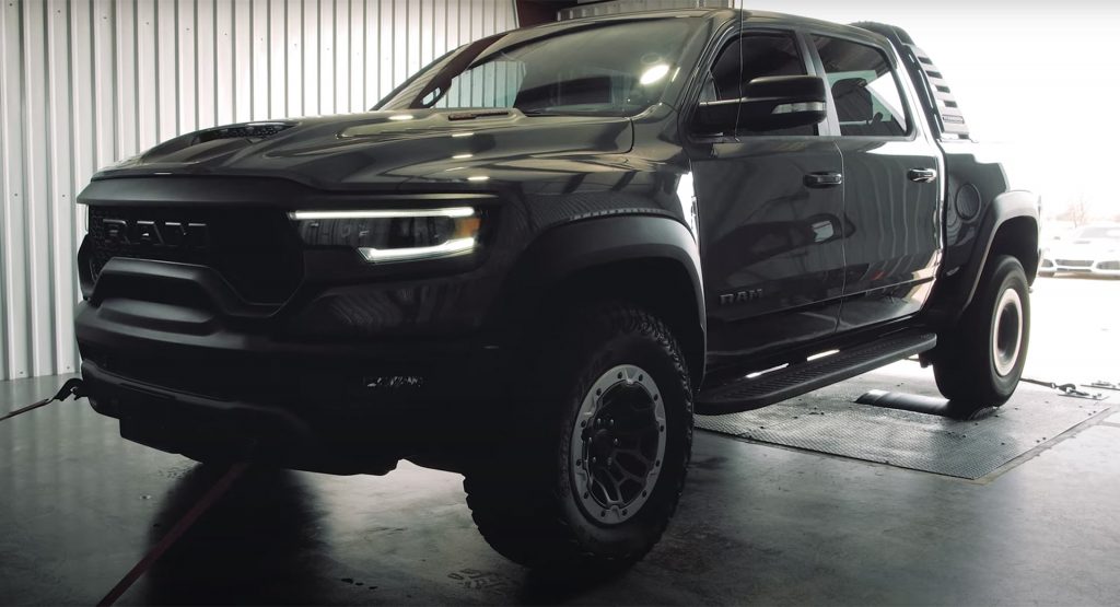  2021 RAM 1500 TRX Punches Out 583 HP On The Dyno