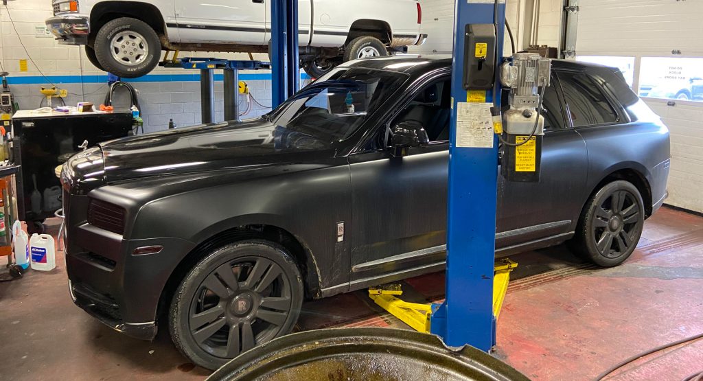 This Rolls-Royce Cullinan Had Its Brakes Checked At A Chevy Dealer