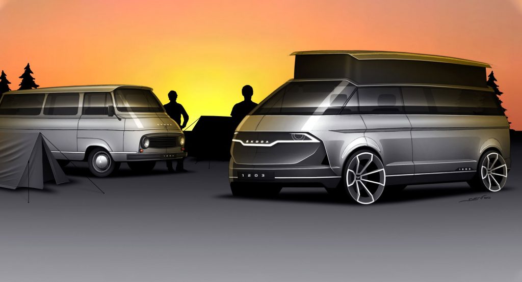  Skoda Recreates Czechoslovakia’s Favorite Transporter For The 21st Century