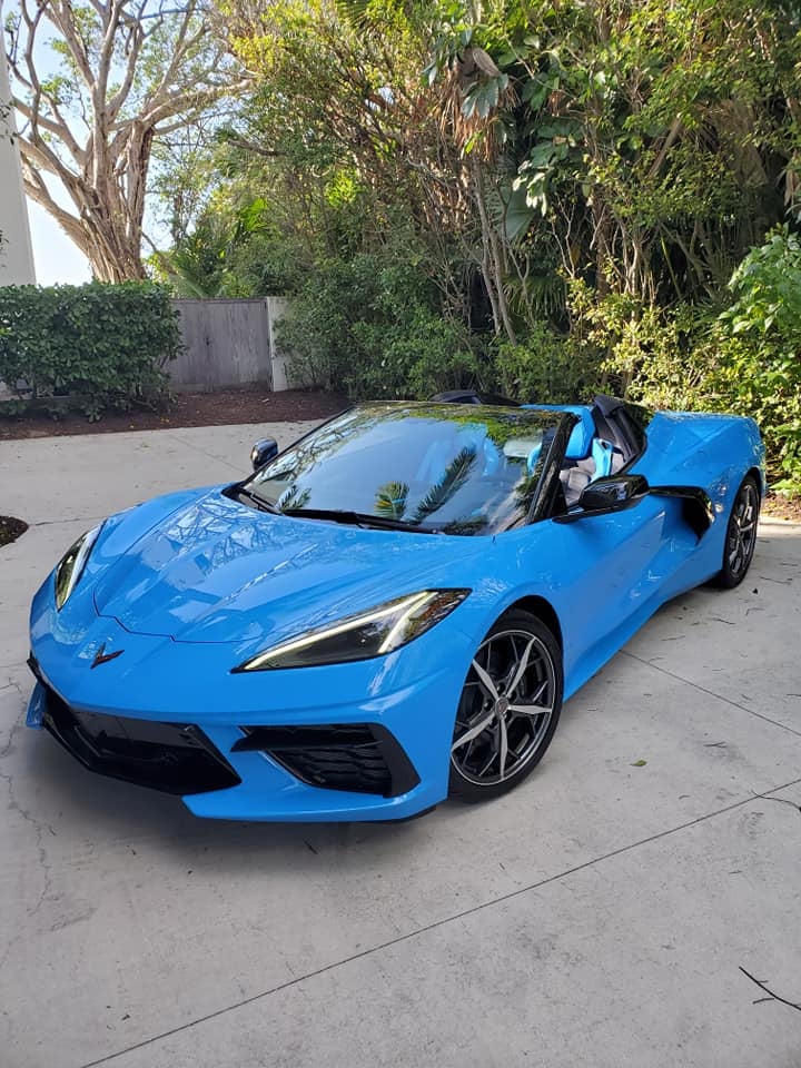 Sylvester Stallone Picks Up The Keys To A C8 Corvette Convertible