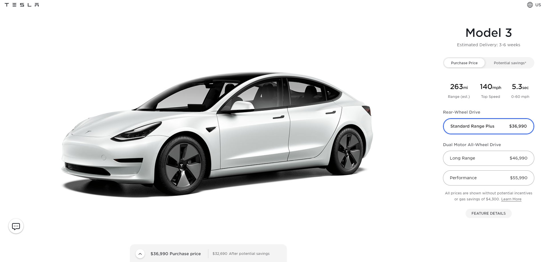 Tesla Cuts Prices For The Model 3 And Model Y, Sedan Now Starts At