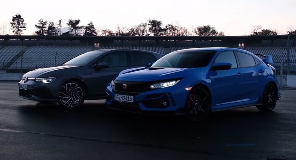  2021 VW Golf GTI Clubsport Takes On The Honda Civic Type R