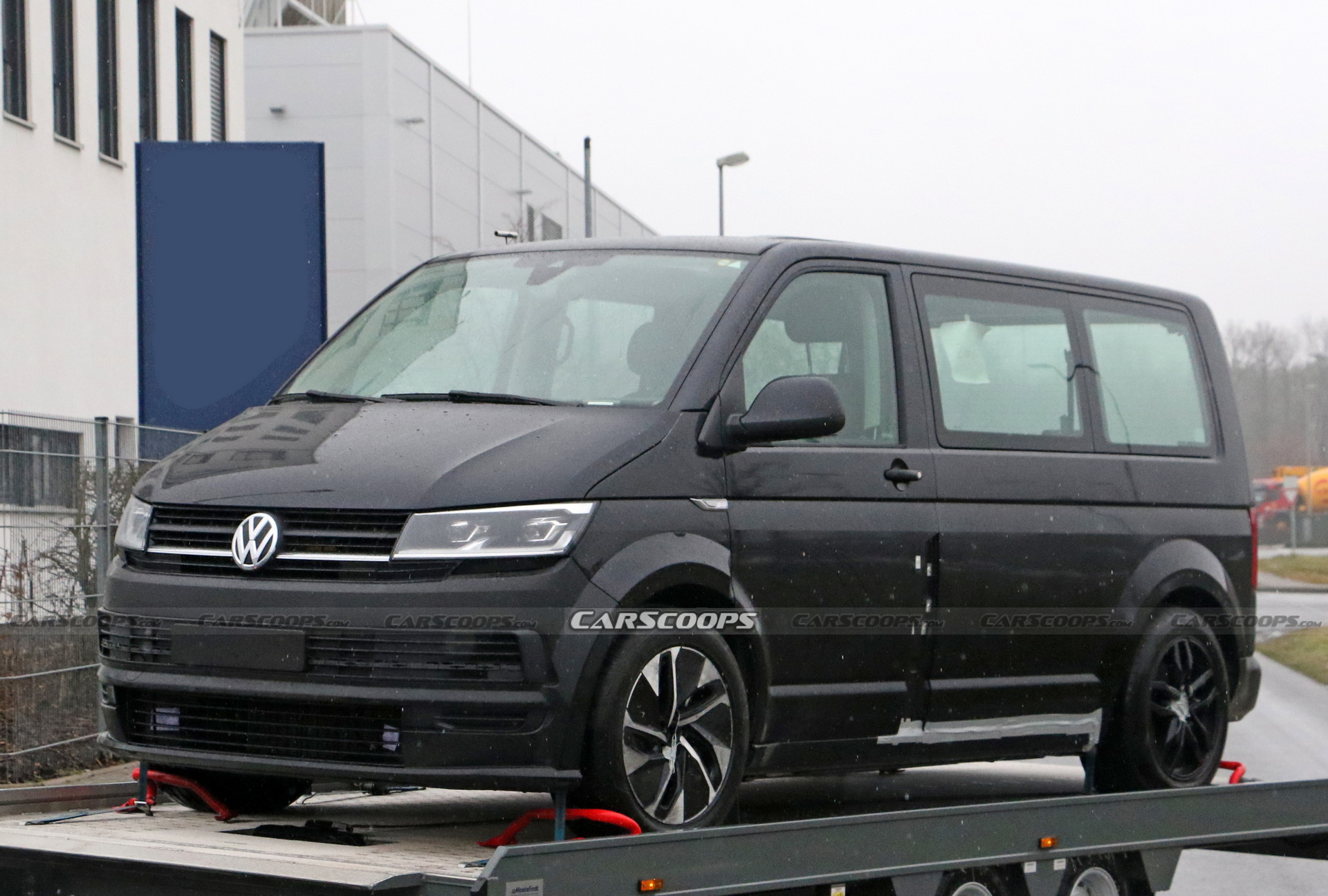 Volkswagen Finally Caught Testing An ID.Buzz Test Mule!