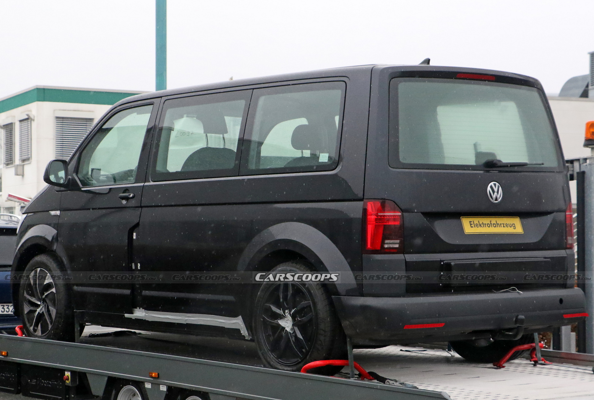Volkswagen Finally Caught Testing An ID.Buzz Test Mule!
