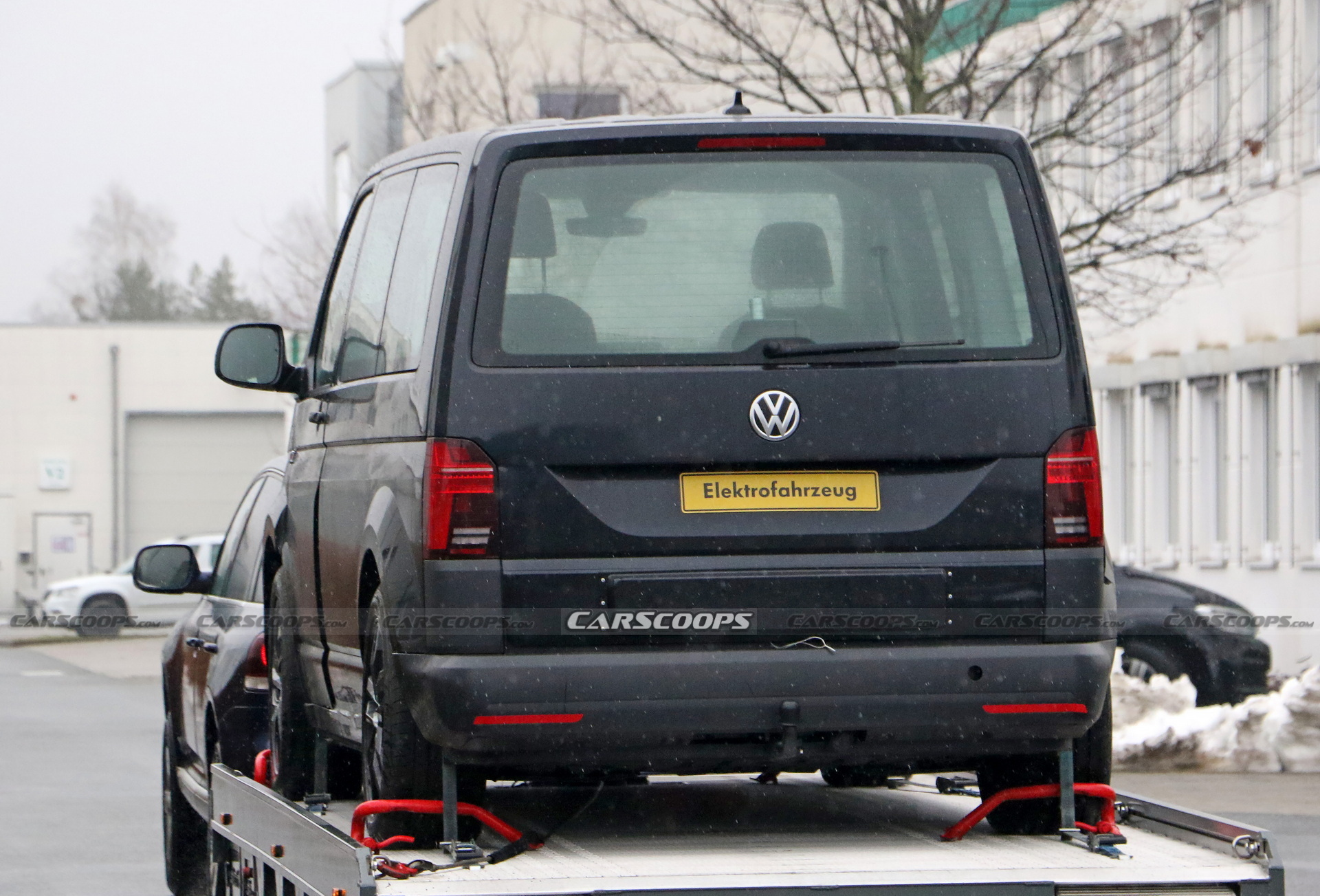 Volkswagen Finally Caught Testing An ID.Buzz Test Mule!