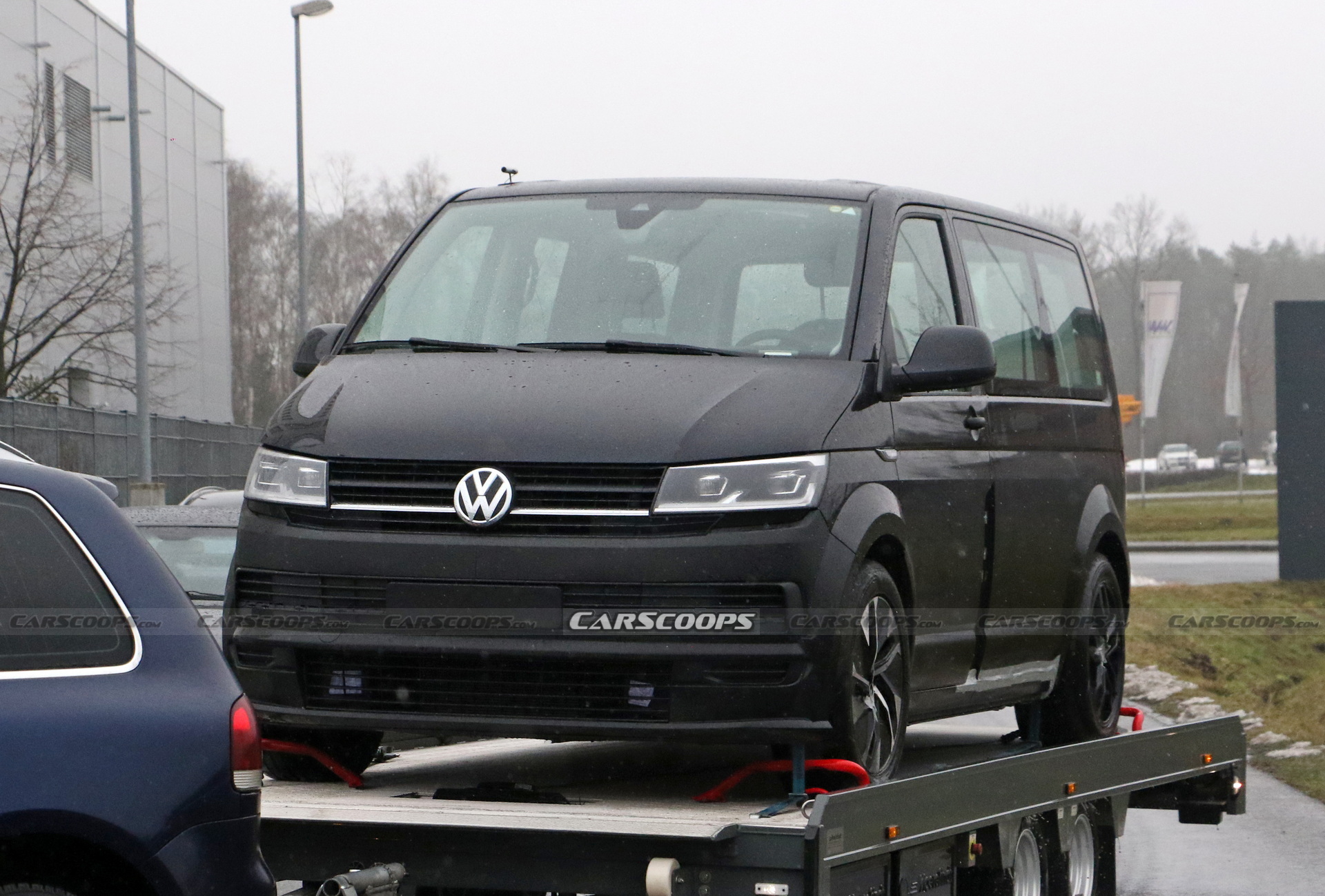 Volkswagen Finally Caught Testing An ID.Buzz Test Mule!