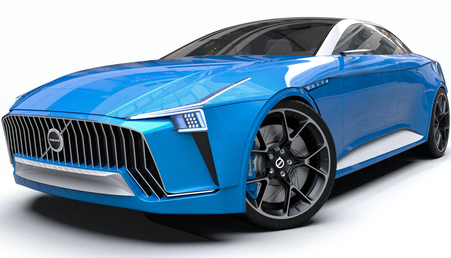 Volvo Krigare Study Envisions A Sharp Four-Door Coupe Future For The Swedes