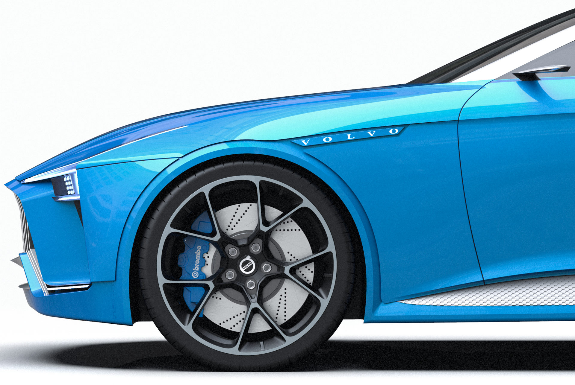 Volvo Krigare Study Envisions A Sharp Four-Door Coupe Future For The Swedes