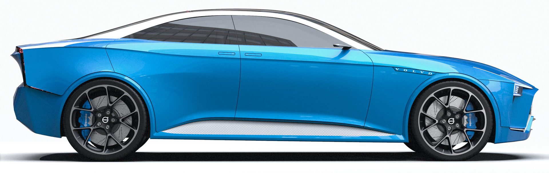 Volvo Krigare Study Envisions A Sharp Four-Door Coupe Future For The Swedes