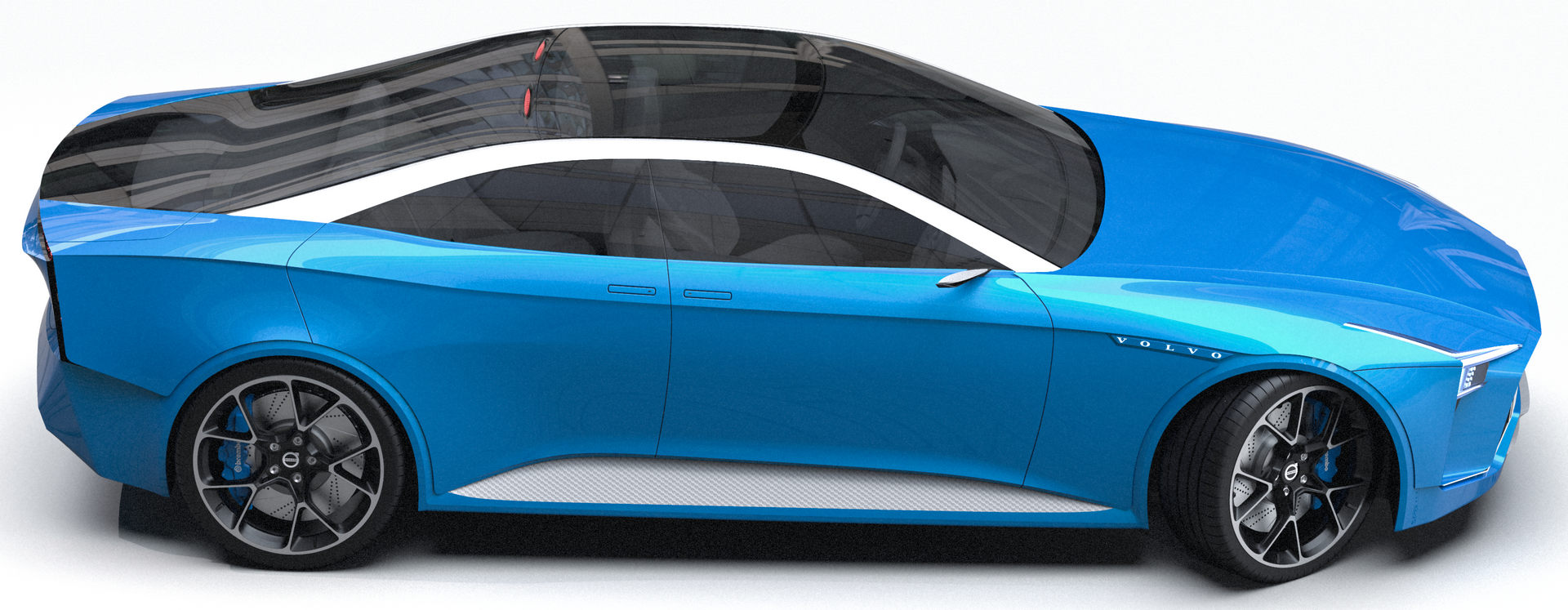 Volvo Krigare Study Envisions A Sharp Four-Door Coupe Future For The Swedes