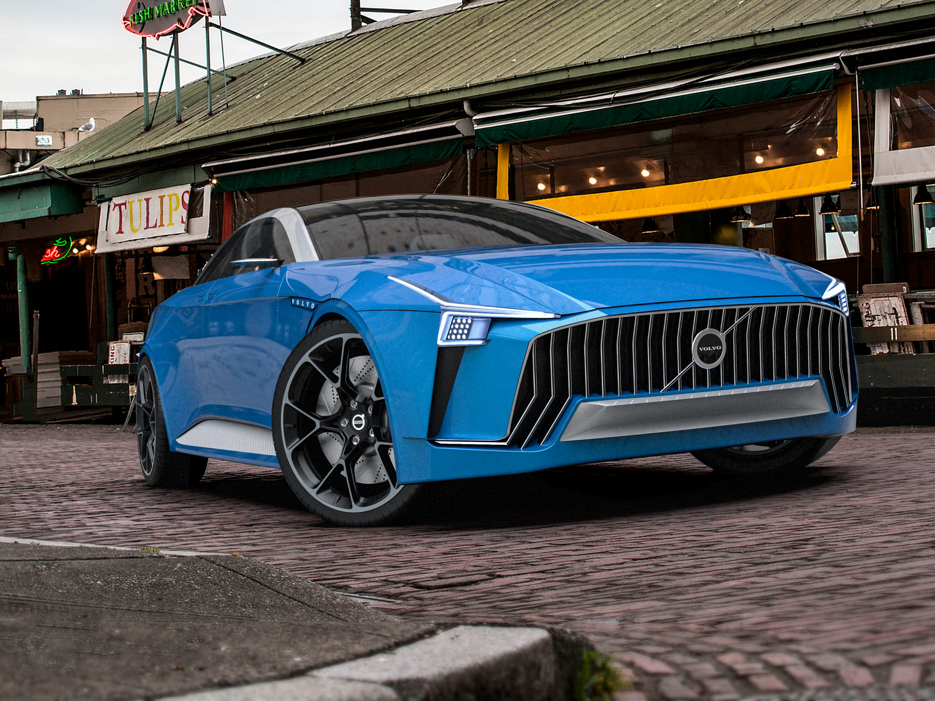 Volvo Krigare Study Envisions A Sharp Four-Door Coupe Future For The Swedes