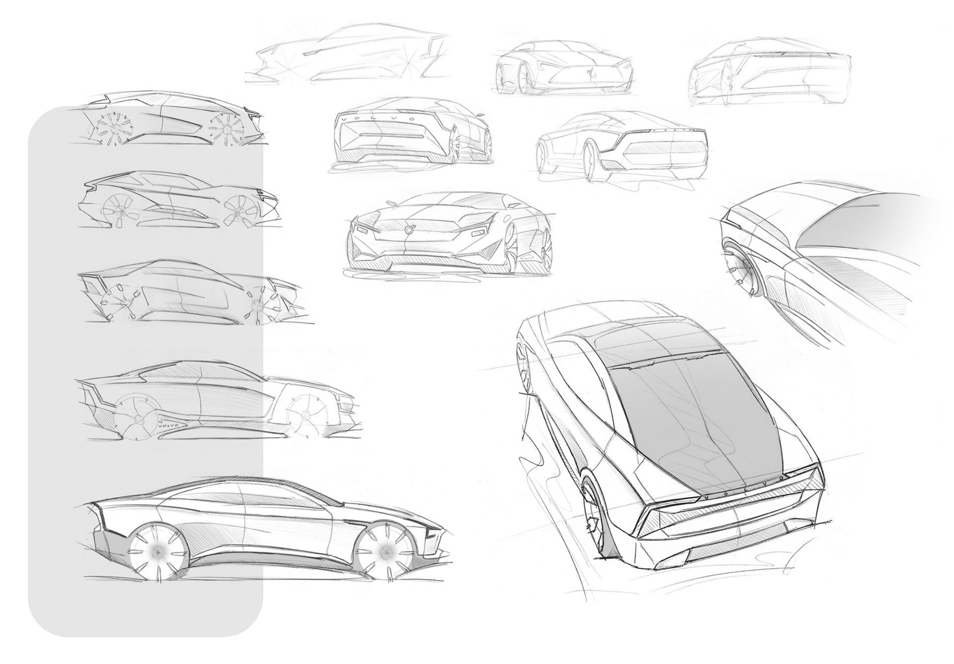 Volvo Krigare Study Envisions A Sharp Four-Door Coupe Future For The Swedes