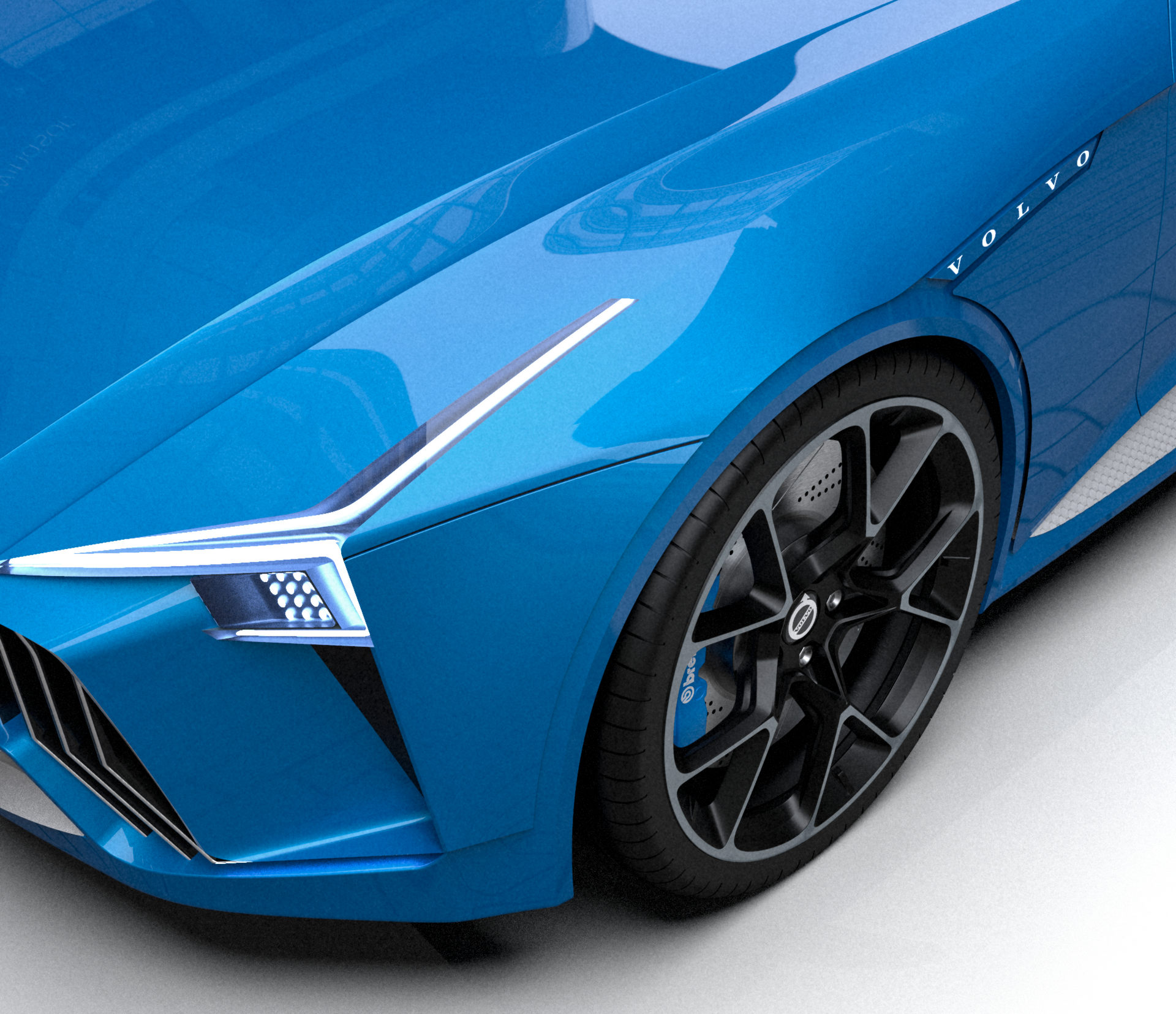 Volvo Krigare Study Envisions A Sharp Four-Door Coupe Future For The Swedes