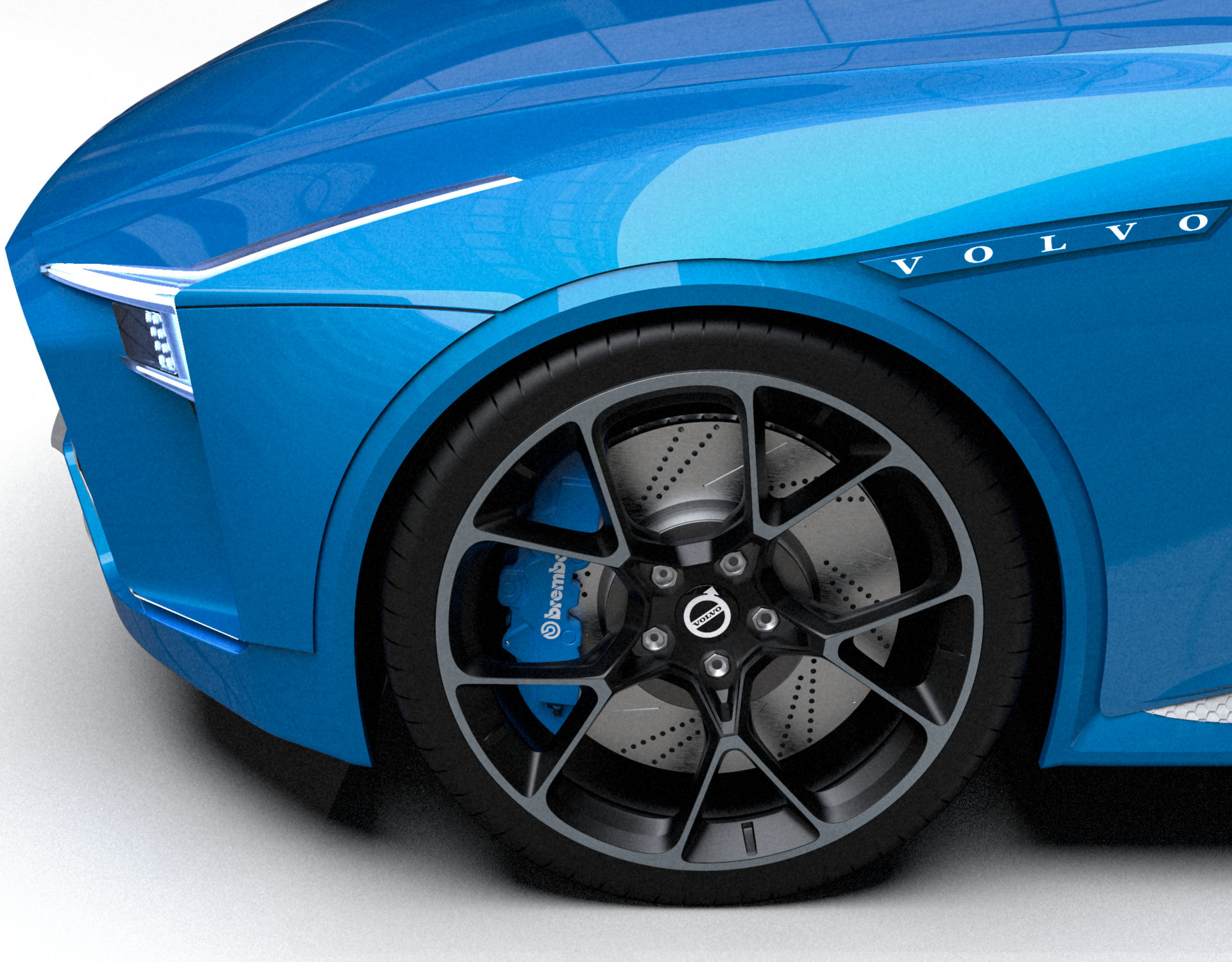 Volvo Krigare Study Envisions A Sharp Four-Door Coupe Future For The Swedes