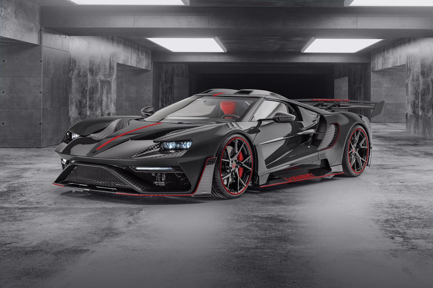 Brazen Ford GT Le Mansory Returns In Black And Red