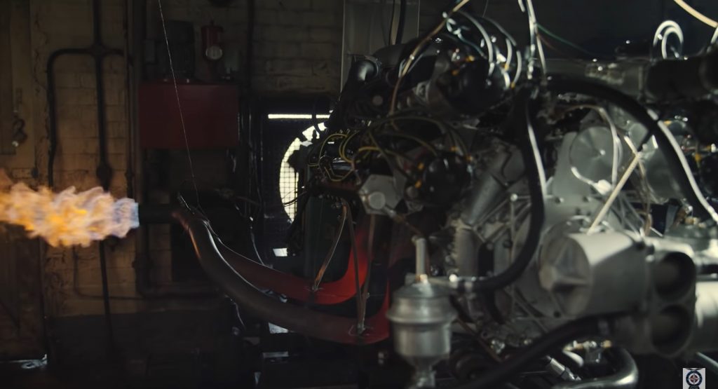  Watch BRM’s 591 HP V16 Flamethrower Of An Engine Fire Up