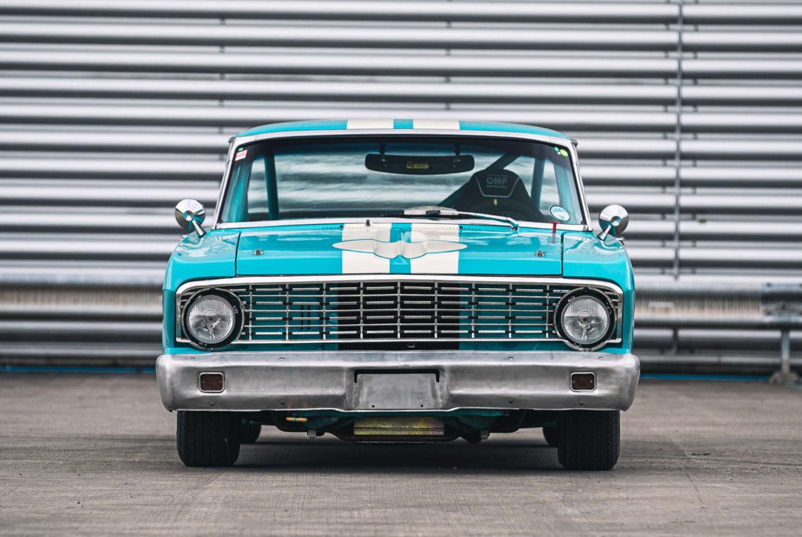 You Can Buy Rowan Atkinson’s 1964 Ford Falcon Race Car