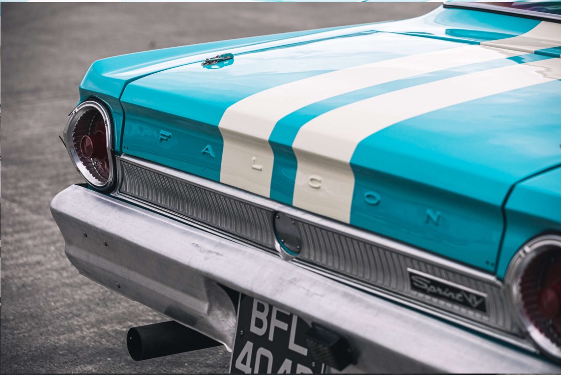 You Can Buy Rowan Atkinson’s 1964 Ford Falcon Race Car