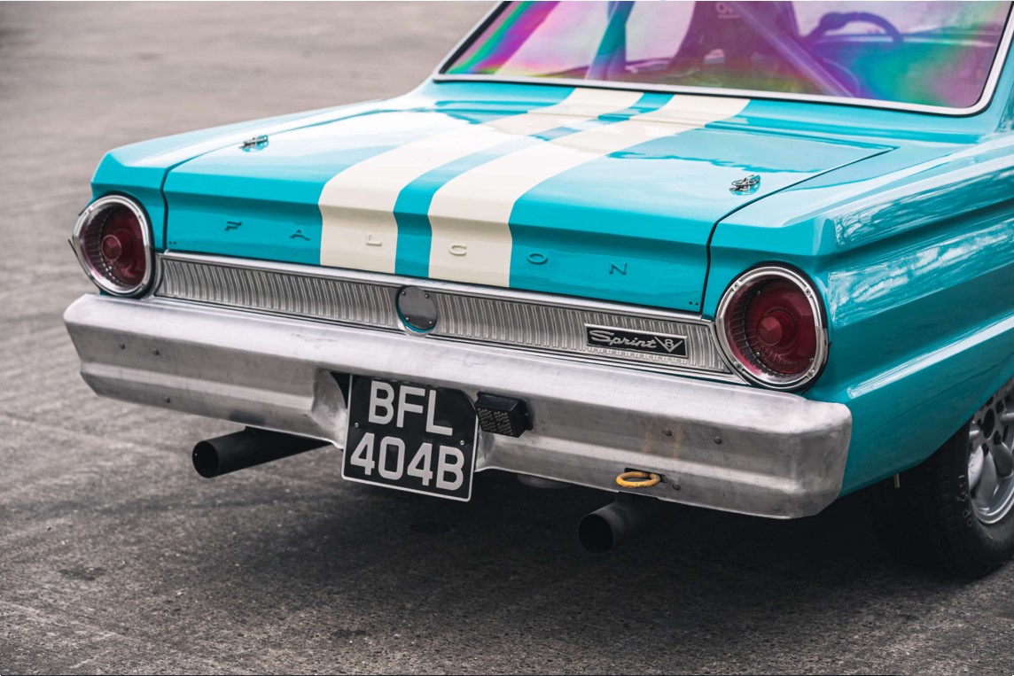 You Can Buy Rowan Atkinson’s 1964 Ford Falcon Race Car