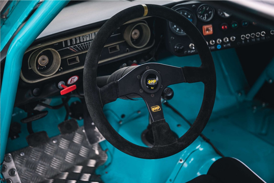 You Can Buy Rowan Atkinson’s 1964 Ford Falcon Race Car