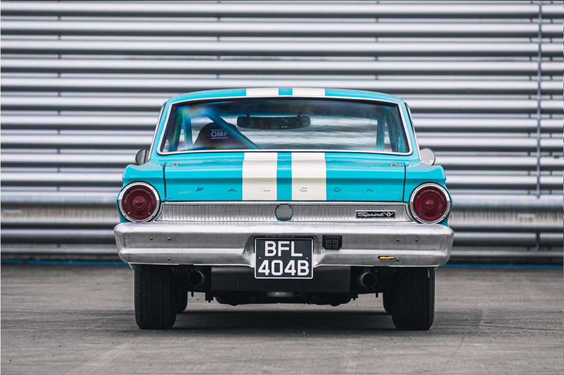 You Can Buy Rowan Atkinson’s 1964 Ford Falcon Race Car