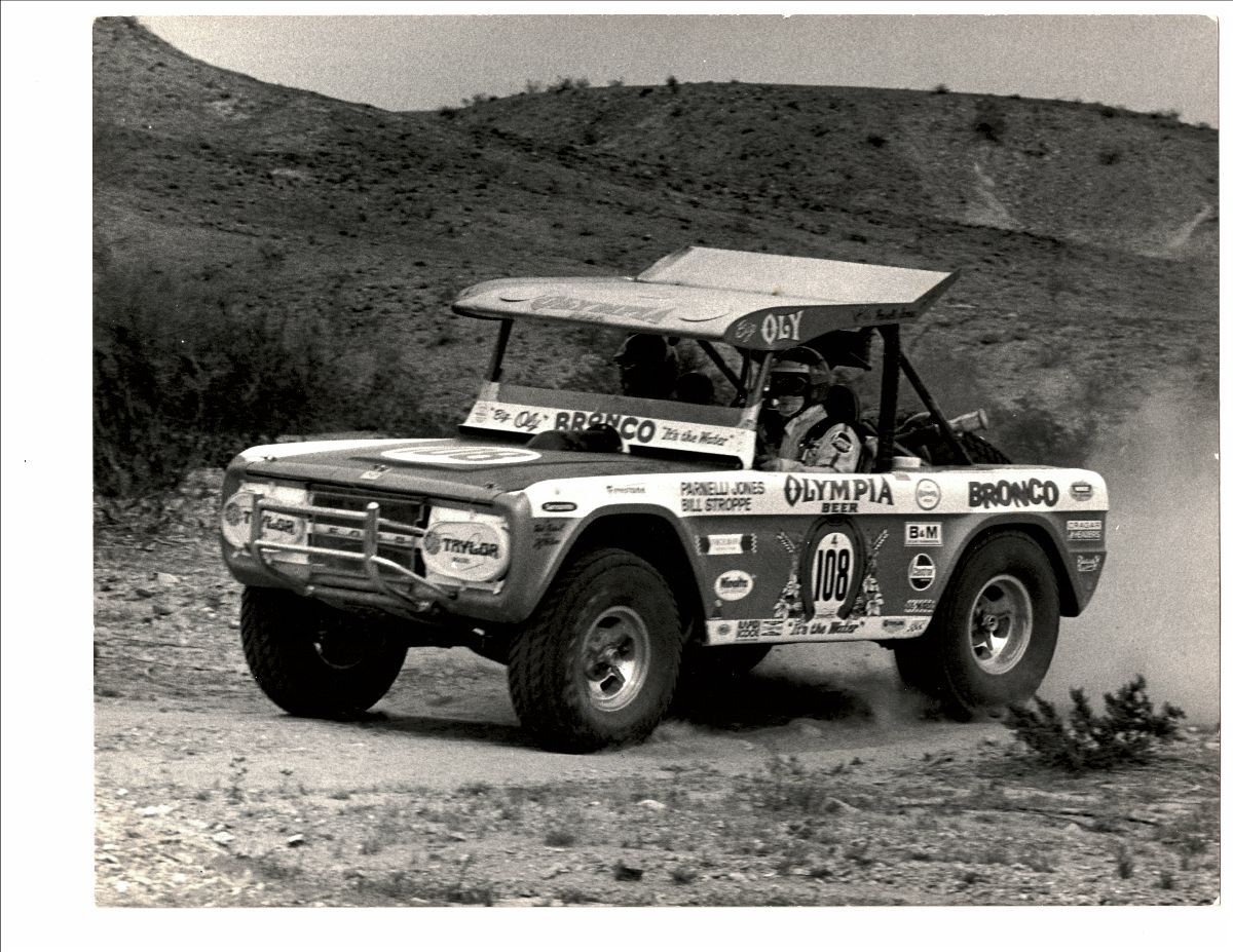 Own A Piece Of Bronco And Baja History With Parnelli Jones’ “Big Oly”