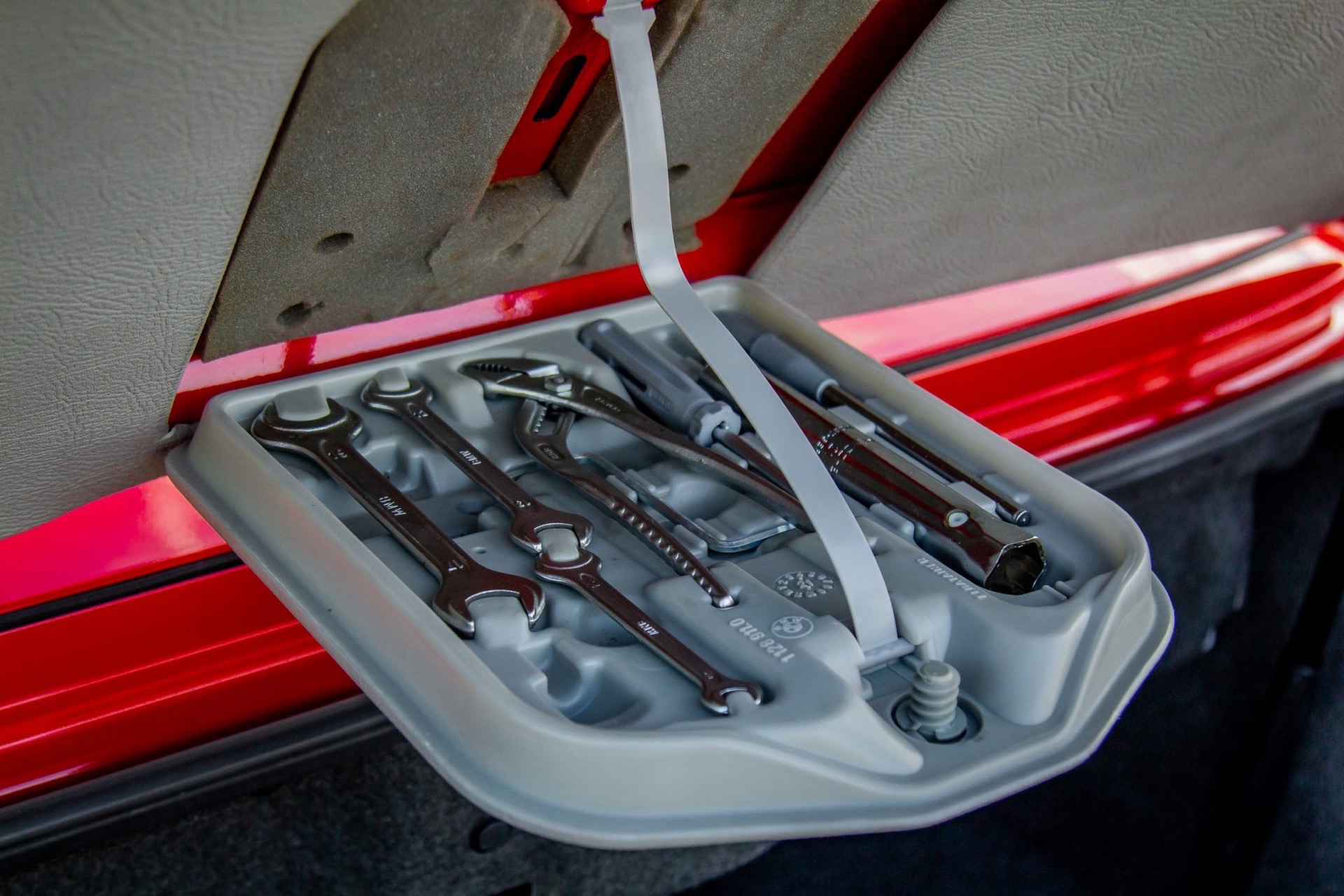 Live Out Your 90s Wall Street Broker Dreams With This Brilliant Red E30 Convertible