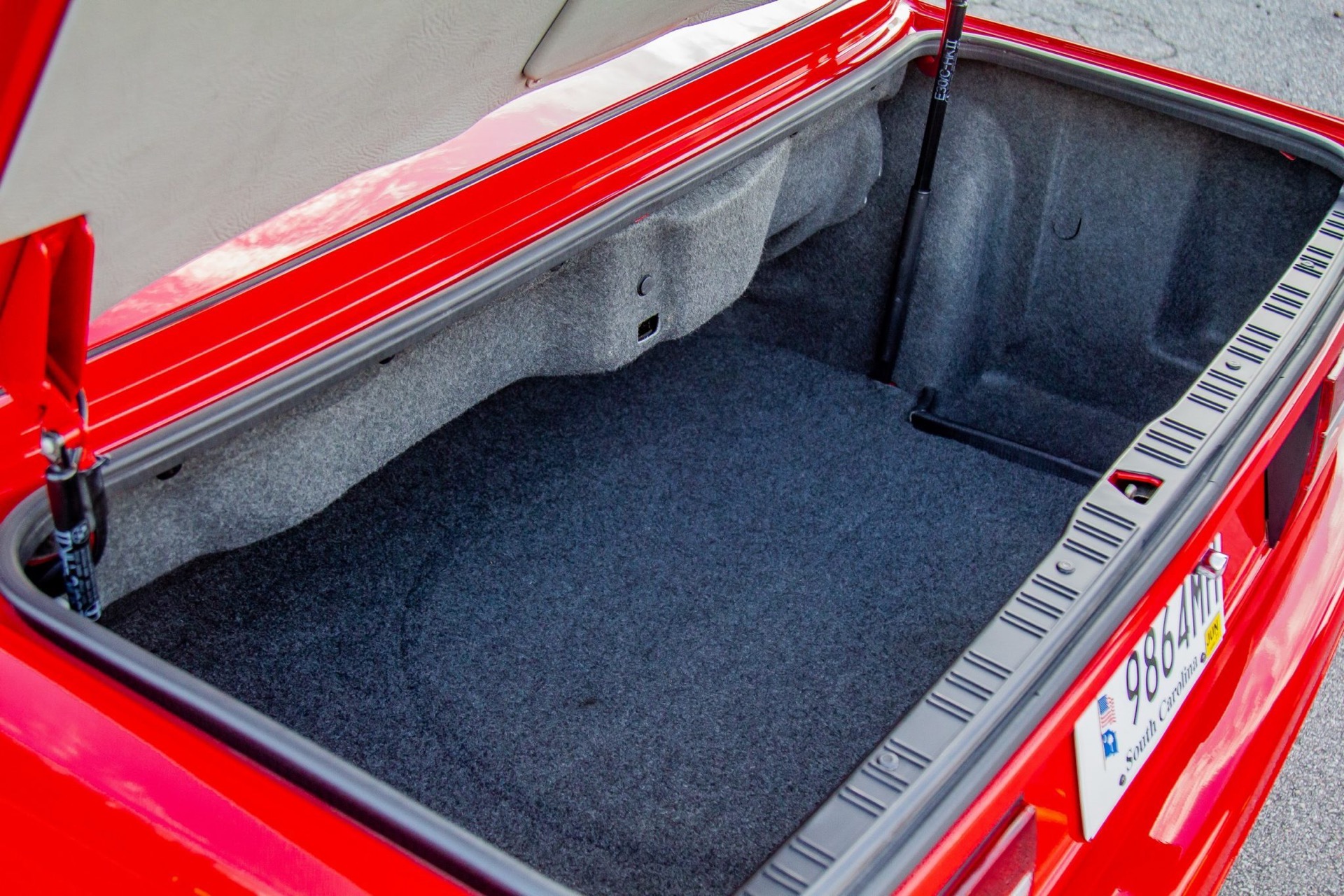 Live Out Your 90s Wall Street Broker Dreams With This Brilliant Red E30 Convertible