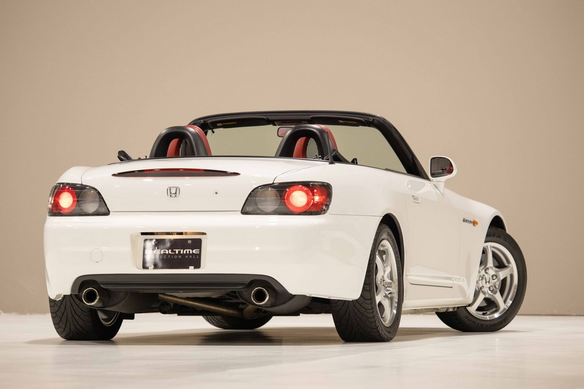 This Low-Mileage White-On-Red Honda S2000 Has Already Attracted A High Bid Of $35,000