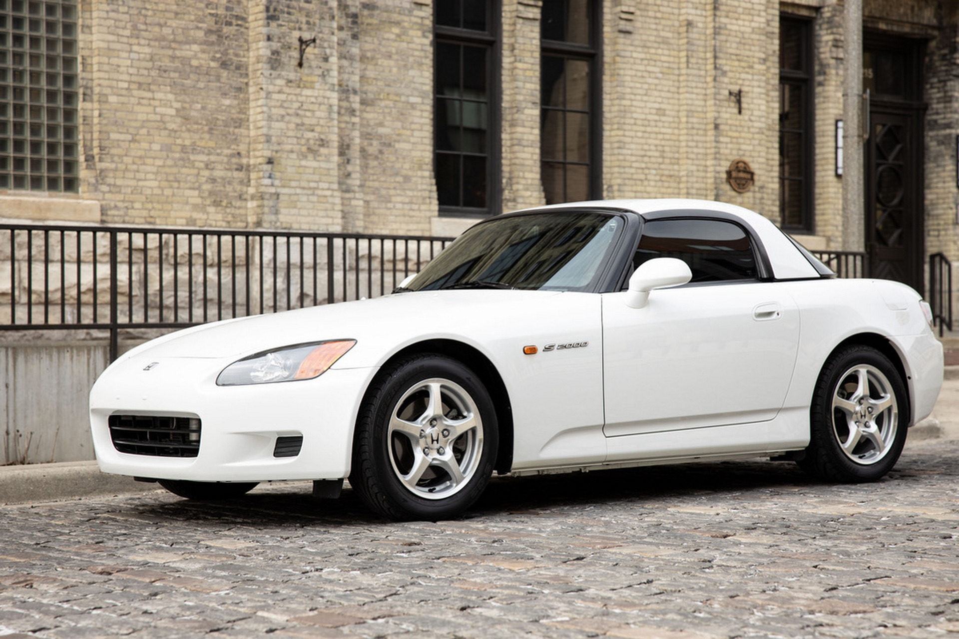 This Low-Mileage White-On-Red Honda S2000 Has Already Attracted A High Bid Of $35,000