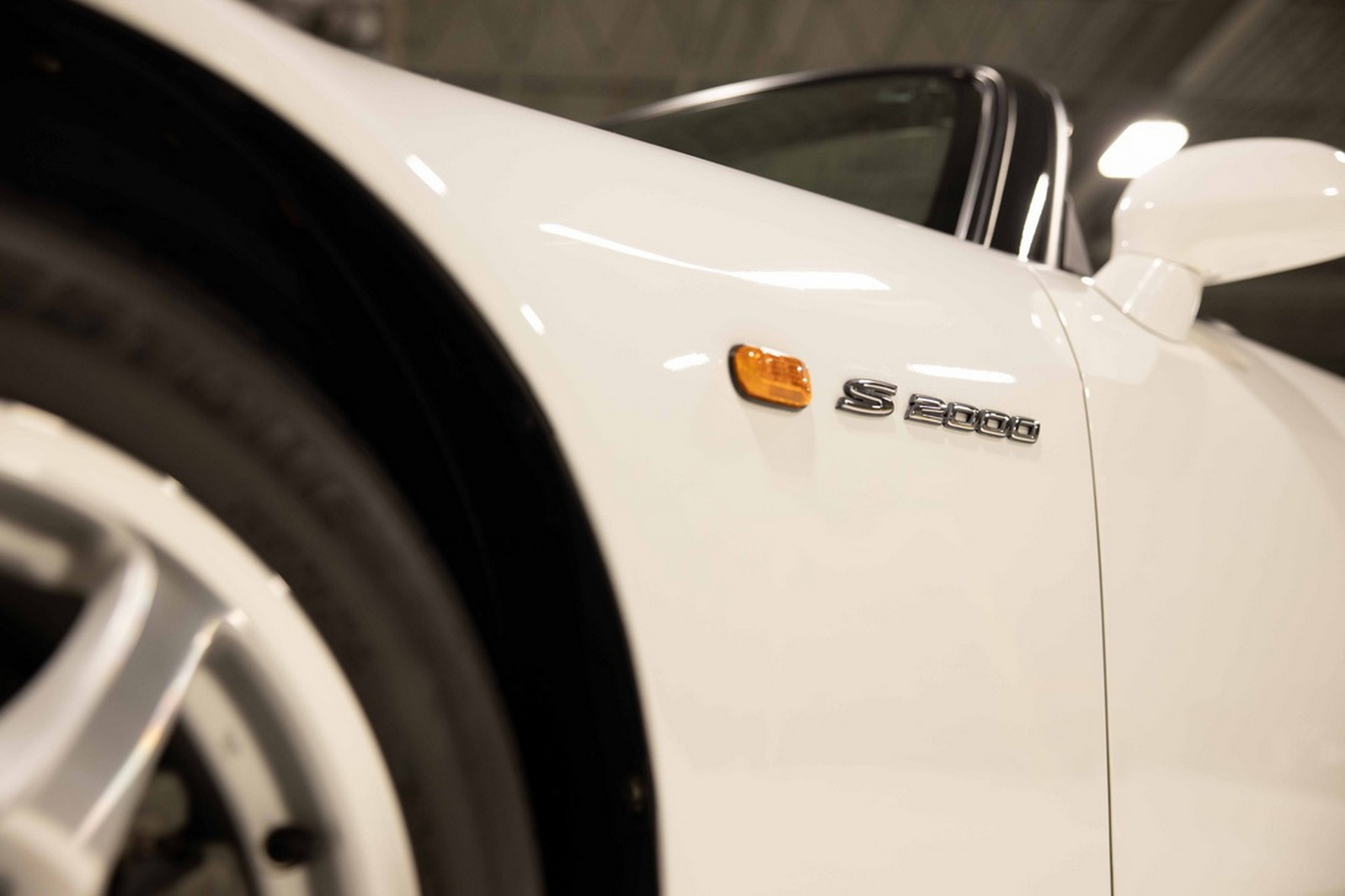 This Low-Mileage White-On-Red Honda S2000 Has Already Attracted A High Bid Of $35,000