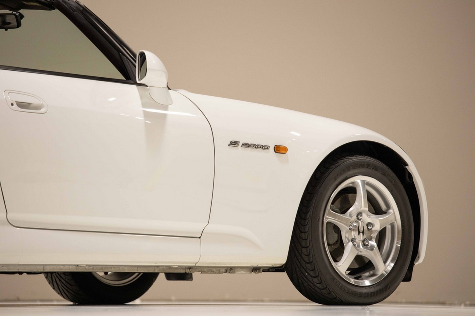 This Low-Mileage White-On-Red Honda S2000 Has Already Attracted A High Bid Of $35,000