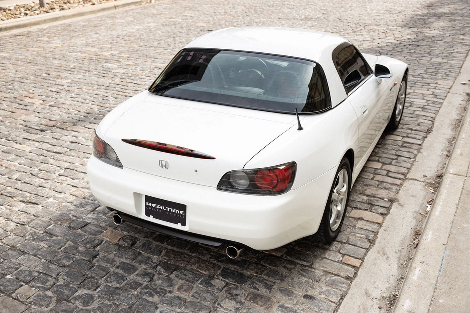 This Low-Mileage White-On-Red Honda S2000 Has Already Attracted A High Bid Of $35,000